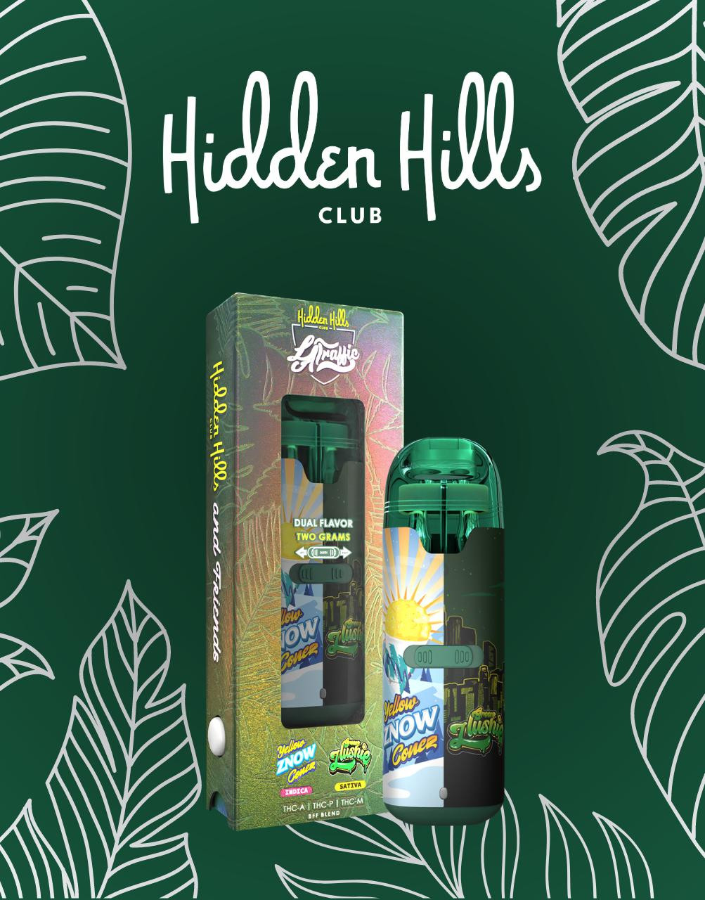 Hidden Hills Club 2G Dual Flavor Bar Disposable